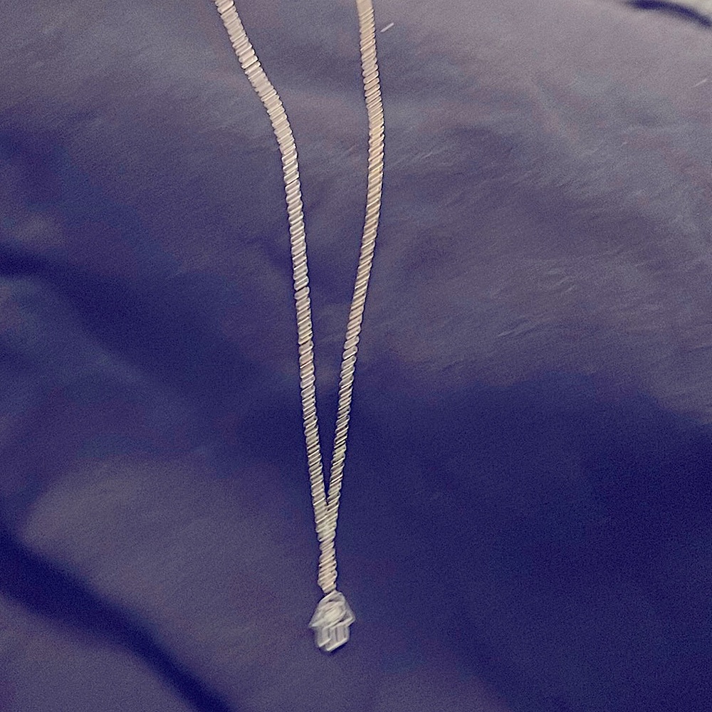 Hamsa  hand amulet. Symbol for protection against evil.